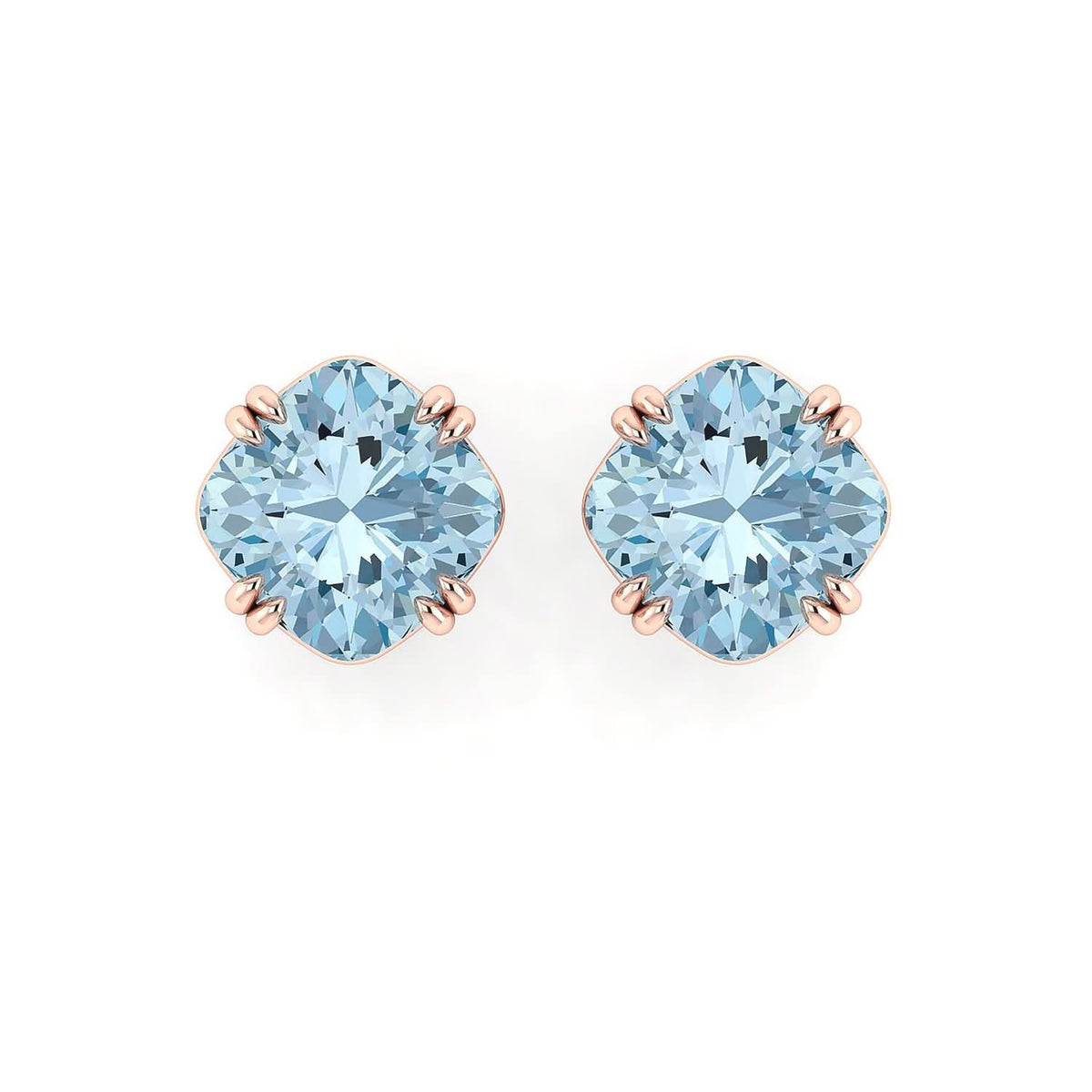 18K SOLID GOLD TOPAZ STATEMENT EARRINGS - Melbourne, Australia