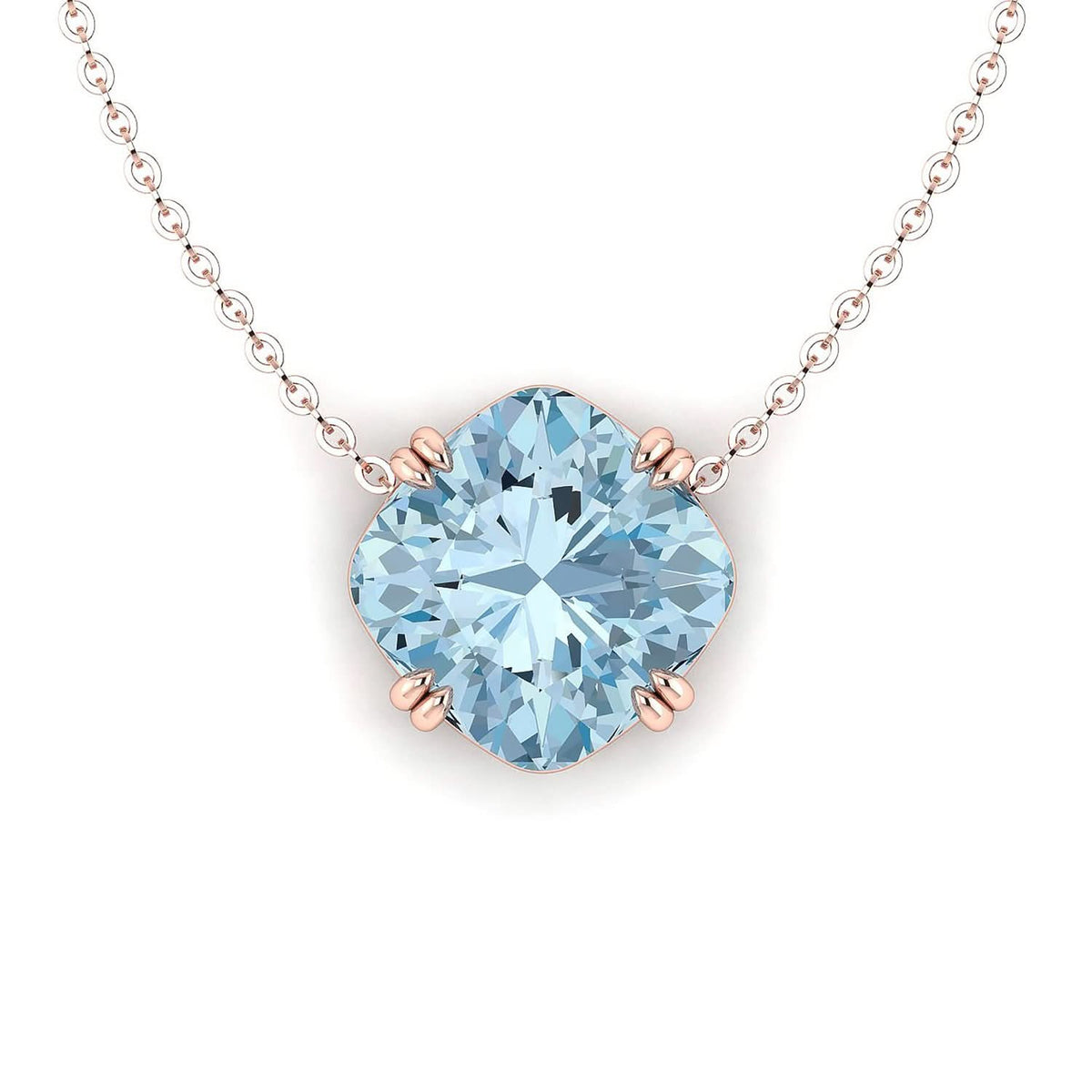18K SOLID GOLD TOPAZ STATEMENT PENDANT - Melbourne, Australia