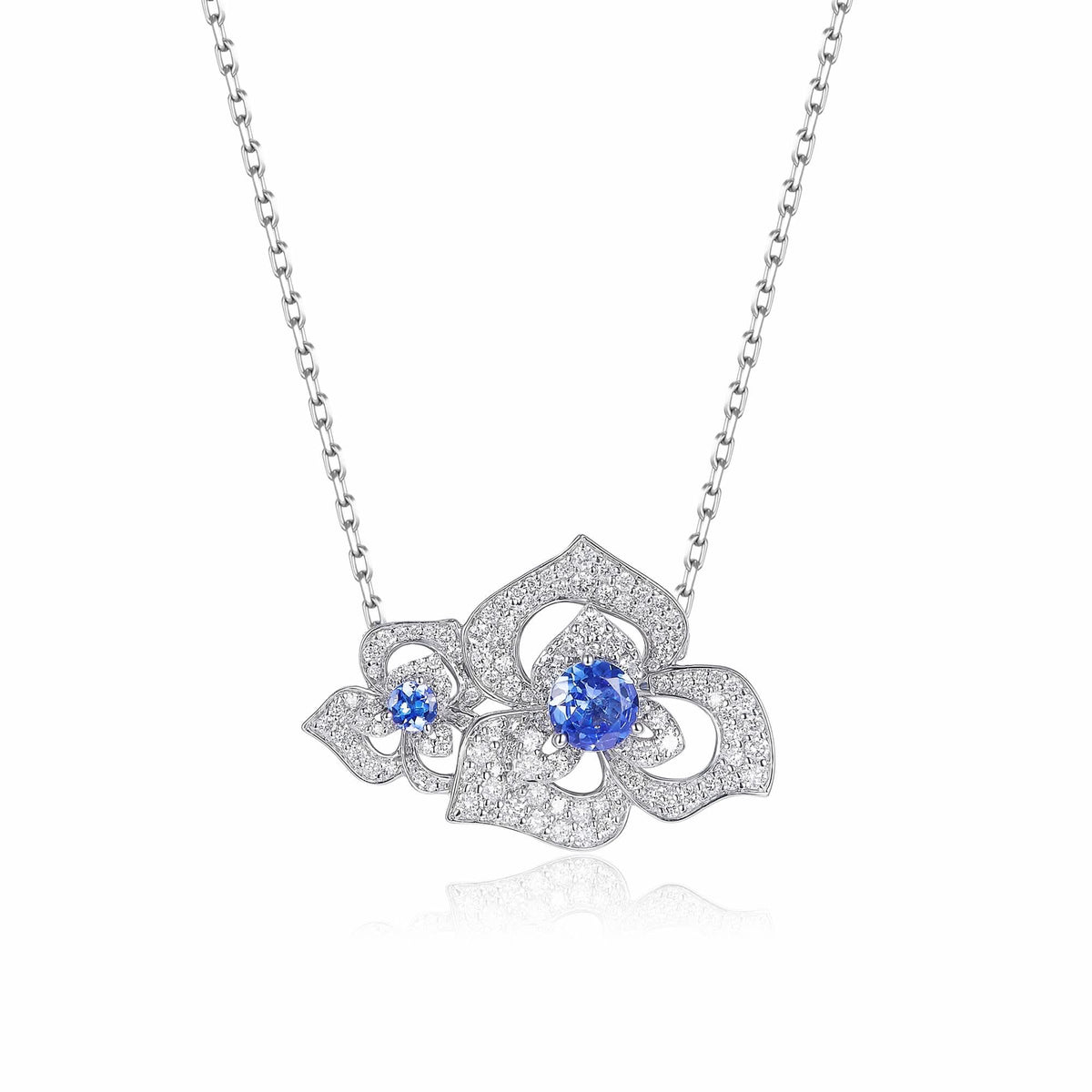 Camellias Necklaces - PurpleMayJewellery