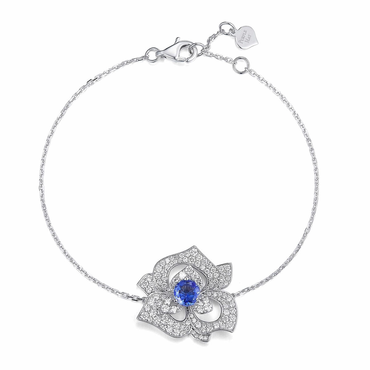 Camellias Bracelet - PurpleMayJewellery