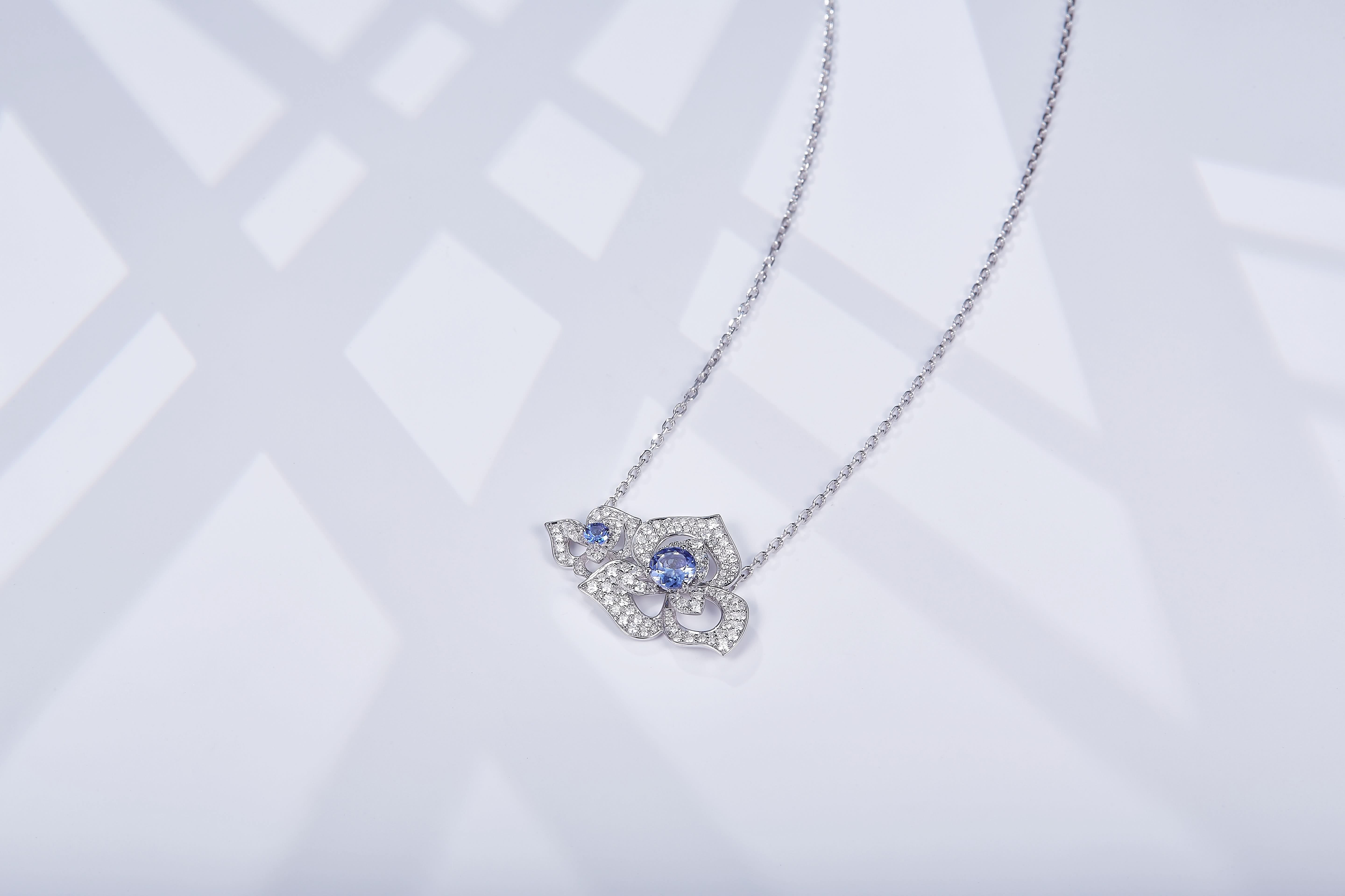Camellias Necklaces - PurpleMayJewellery