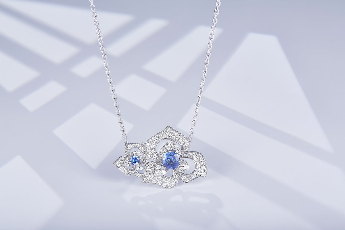 Camellias Necklaces - PurpleMayJewellery