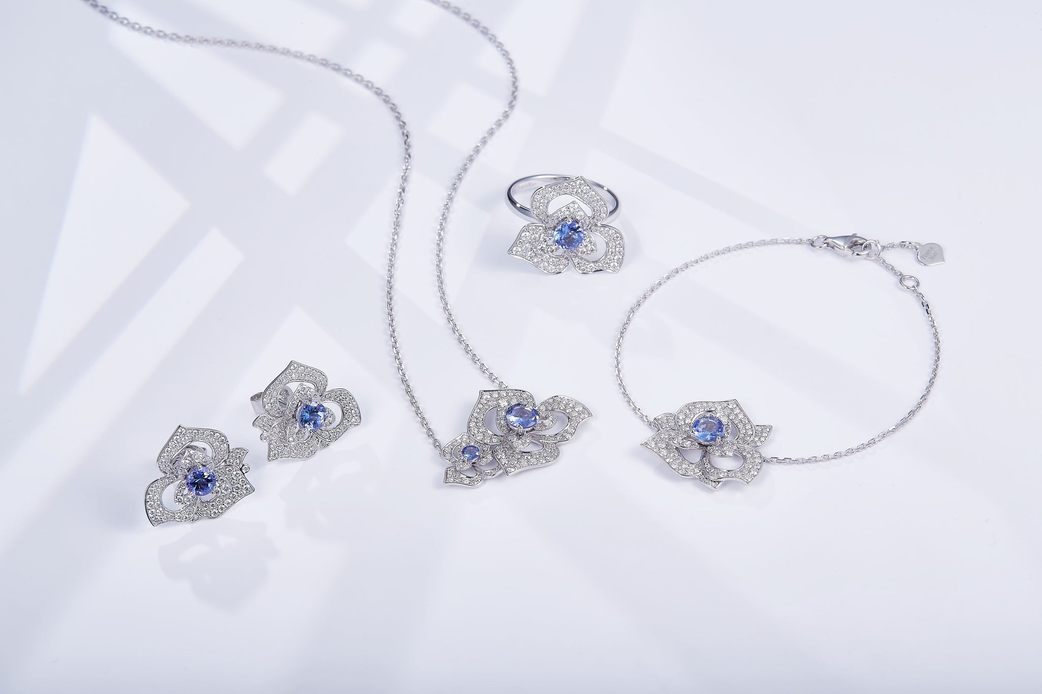 Camellias Bracelet - PurpleMayJewellery