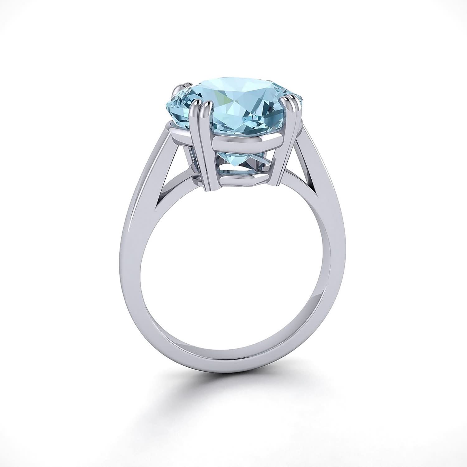 18K SOLID GOLD TOPAZ STATEMENT RING  - Melbourne, Australia
